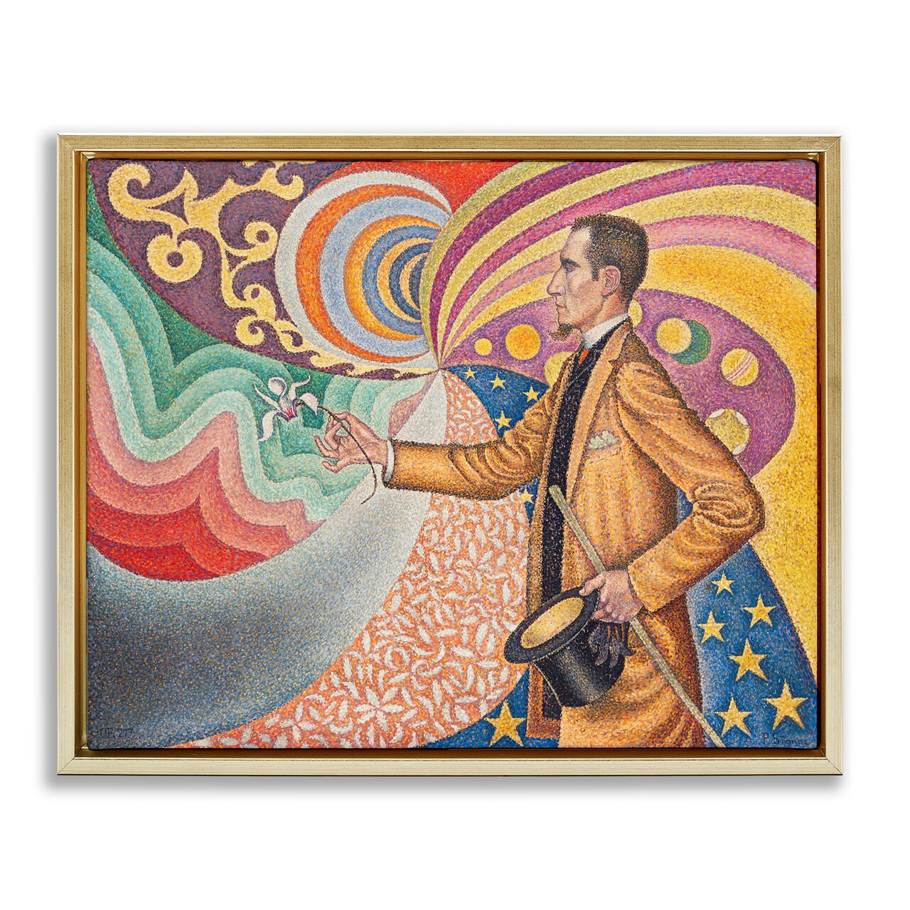 Stupell Industries Classical Georges Signac Painting Framed Floater Canvas Wall Art Design by one1000paintings